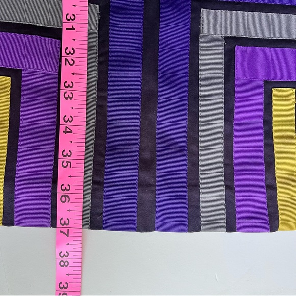 Boden•geometric•navy/purple sheath dress•sz 10 - Picture 10 of 10